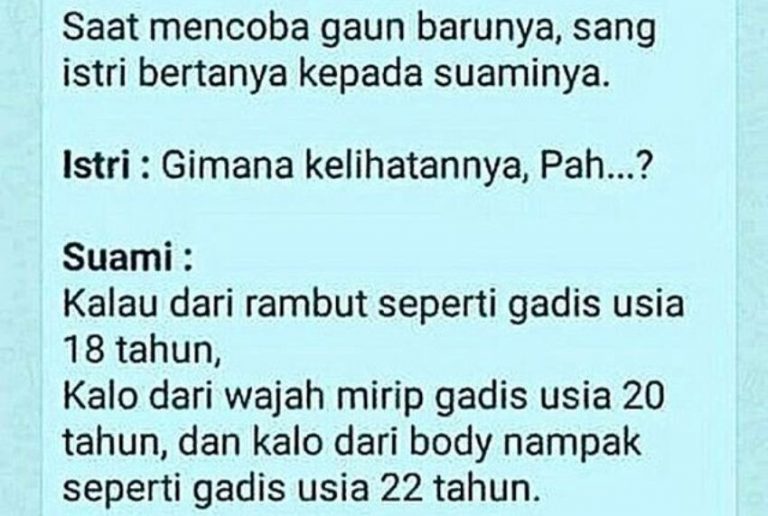 Awalnya bikin melayang pujian yang diberikan suami untuk istrinya ini ujungnya bikin keluar tanduk dari kepala bininya 1