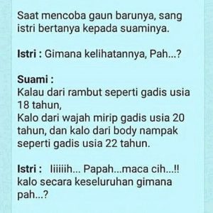 Awalnya bikin melayang, pujian yang diberikan suami untuk istrinya ini ujungnya bikin keluar tanduk dari kepala bininya