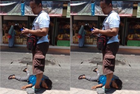 Ayah ini dihujat karena biarkan anak menangis di jalan kepanasan setelah melihat postingannya netizen malah balik mendukungnya 2
