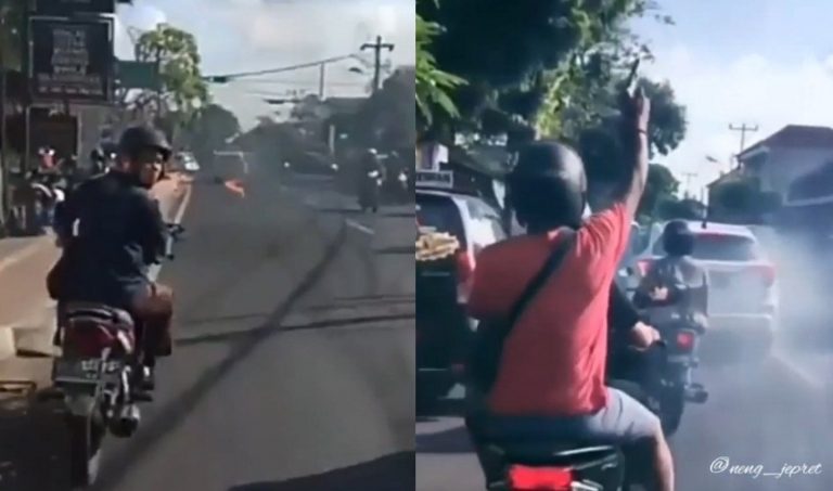 Bak adegan di film Hollywood aksi kejar kejaran polisi dengan pelaku narkoba ini bikin warga heboh 1