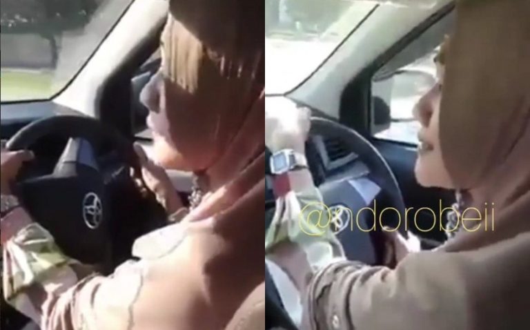 Bapak ini adu mulut dengan driver cantik tak disangka perdebatan mereka berujung di KUA 3