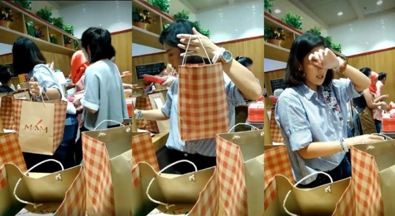 Beli makan di Mall pria ini gak nyangka dilayani seleb papan atas berparas cantik 3