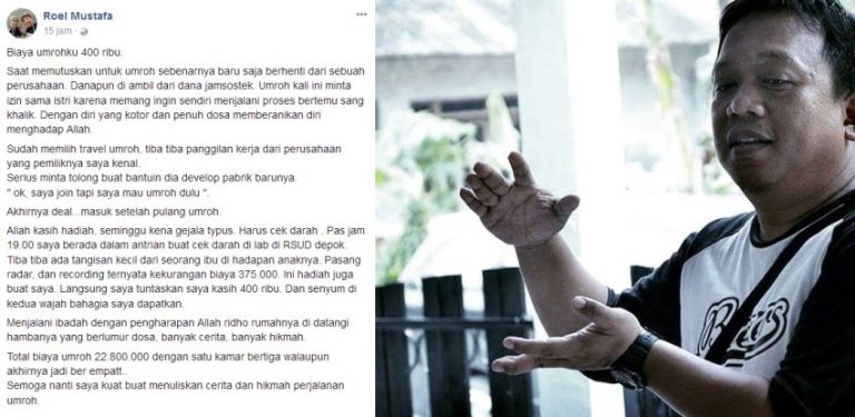 Berangkat umroh 9 hari dengan biaya Rp 400 ribu kisah pria ini jadi renungan netizen 2