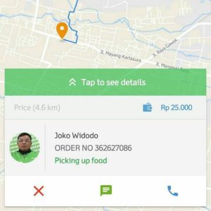 Dapat driver ojol yang namanya mirip Presiden, penumpang jadi gak enak hati diantarnya