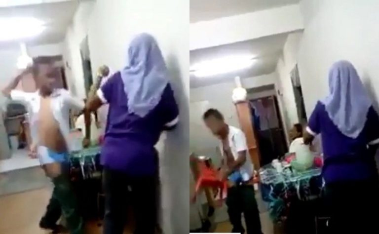 Gara gara uang jajan remaja pria ini siksa orang tua sampai hampir banting kursi 1