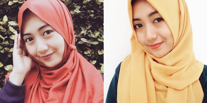 Lipsync ceramah ustadz Anwar Zahid, paras cantik hijaber ini bikin gagal fokus