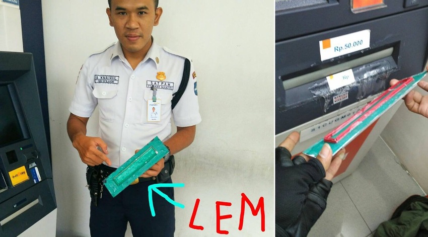 Pasang alat ini di lubang keluar uang, modus penipuan di ATM ini resahkan warga