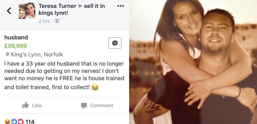 Saking kesalnya wanita ini jual suami di Facebook, seketika langsung panik ada banyak wanita cantik mau membelinya