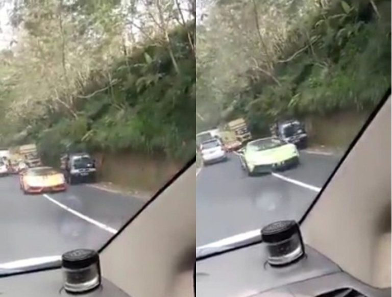 Viral video puluhan mobil mewah melintas di jalanan yang bikin pengendara lain minggir ikut aturan lalu lintas kita juga bayar pajak 2