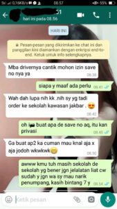 Di modusin penumpang yang masih SMA, balasan dari driver ojol cantik ini bikin hati teriris