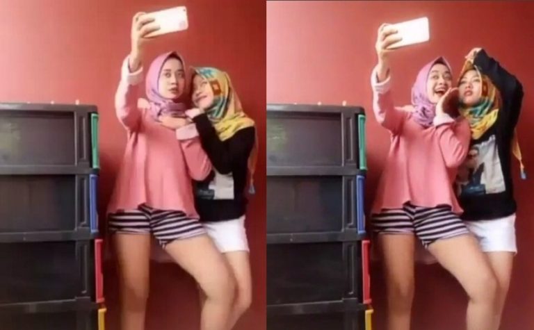 Atas kerudung bawah warung Kelakuan dua wanita ini bikin emosi