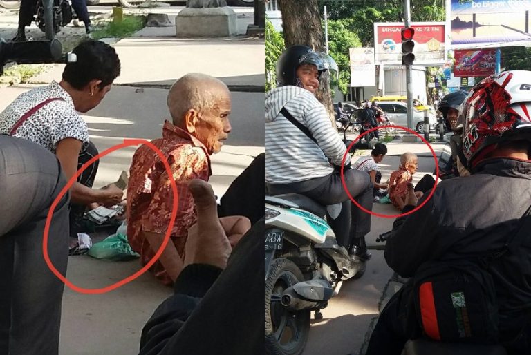Biarkan ayah ngemis di jalan alasan sang anak saat ditanya polisi bikin geram 2