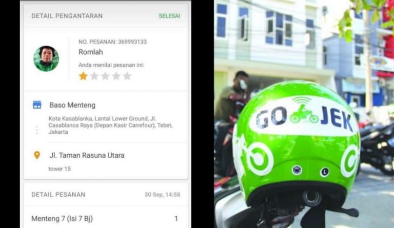 Gara gara bintang 1 yang diberikan customernya ibu driver ojol ini alami hal menyedihkan 4