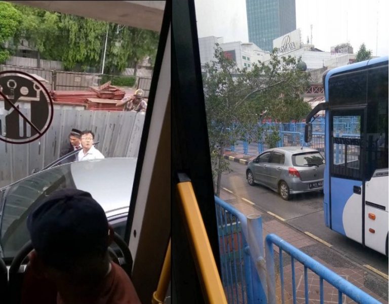 Masuk jalur busway tingkah pengendara mobil pribadi ini bikin greget situ yang salah situ juga yang ngotot 2