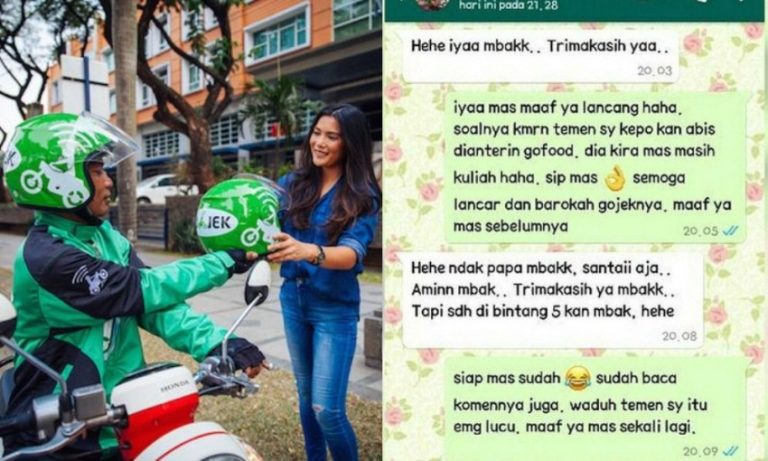 Penumpang wanita ini kepincut driver ojol ganteng setelah diselidiki ternyata bikin nyesek ternyata sudah ada yang memiliki 3