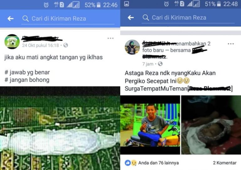 Tulis status soal kematian di media sosial 2 hari berselang hal tak terduga terjadi pada bocah ini min 2