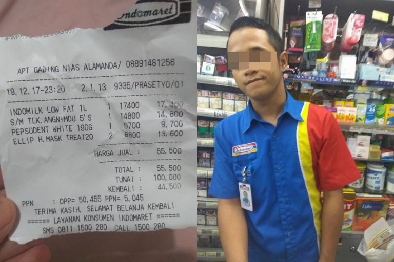 Dibohongi kasir minimarket dengan modus kertas dan scanner rusak curhatan ibu ini viral