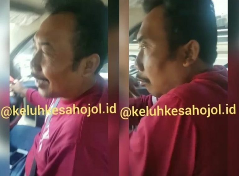 Hanya karena jalur yang akan dilewati driver taksol ini terlibat perdebatan dengan penumpangnya sampai teriak teriak