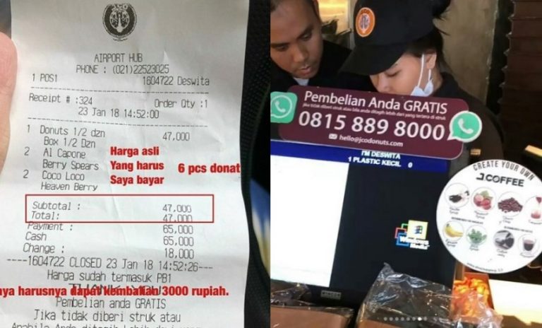 Beli setengah lusin donat di toko roti ibu ini ngamuk dapat item gaib begini reaksi karyawannya