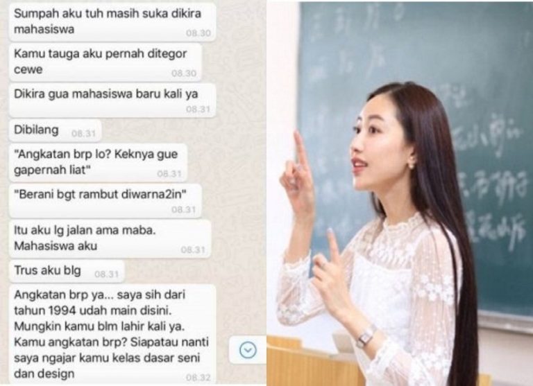 Karena gayanya dosen ini dikira mahasiswa baru sampai dilabrak cewek angkatan berapa lo