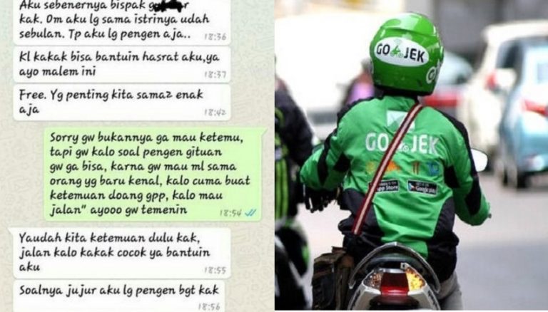 Mahasiswi cantik penumpang ojol ini ajak begituan gratis jawaban drivernya gak disangka