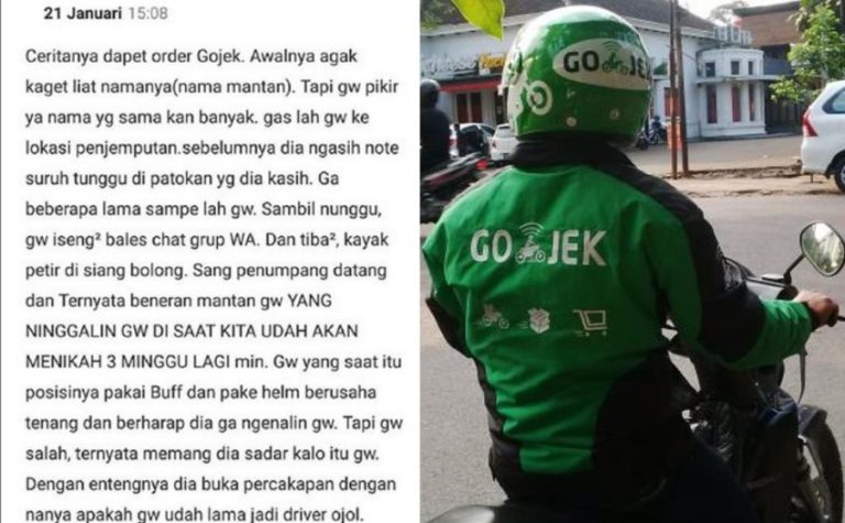 Mantan tunangan jadi penumpang begini curhatan haru driver ojol yang ditinggal 3 minggu sebelum nikah