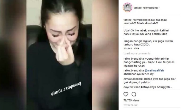 Nangis sesenggukan minta di rehab tangisan Jennifer Dunn dianggap cuma akting