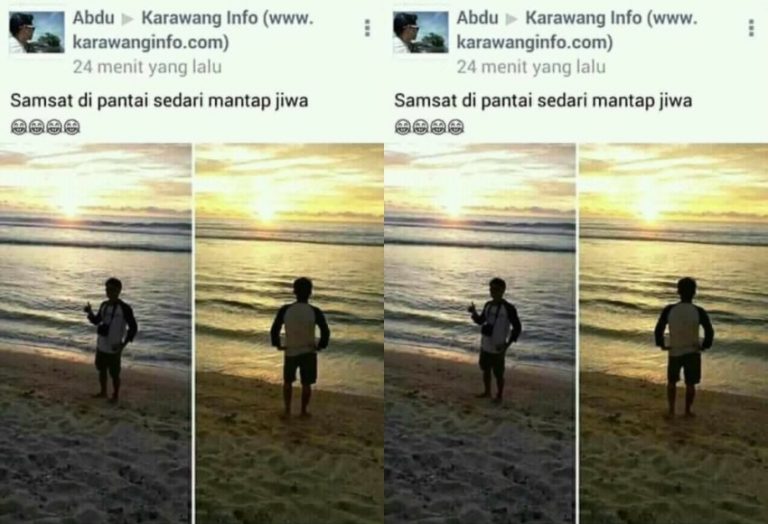 Sekilas terlihat biasa caption yang ditulis cowok ini bikin ngakak mau liburan atau ngurus STNK