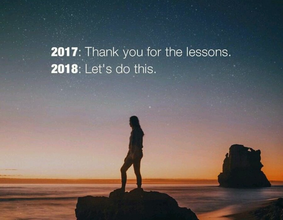 Selamat tahun baru 2018, happy new year!