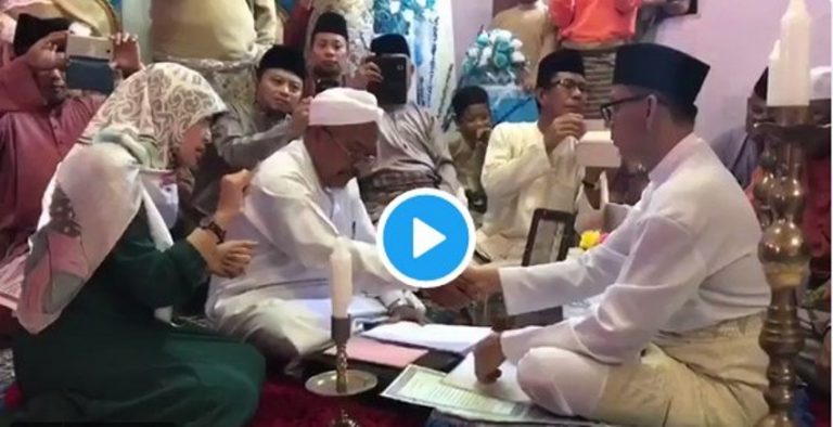 Tak bisa bicara momen pengantin pria ijab kabul dengan bahasa isyarat ini bikin terharu