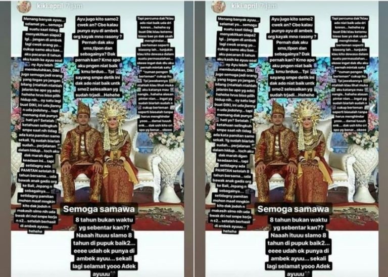 8 tahun pacaran si cowok selingkuh dan nikahi wanita lain postingan cewek ini viral