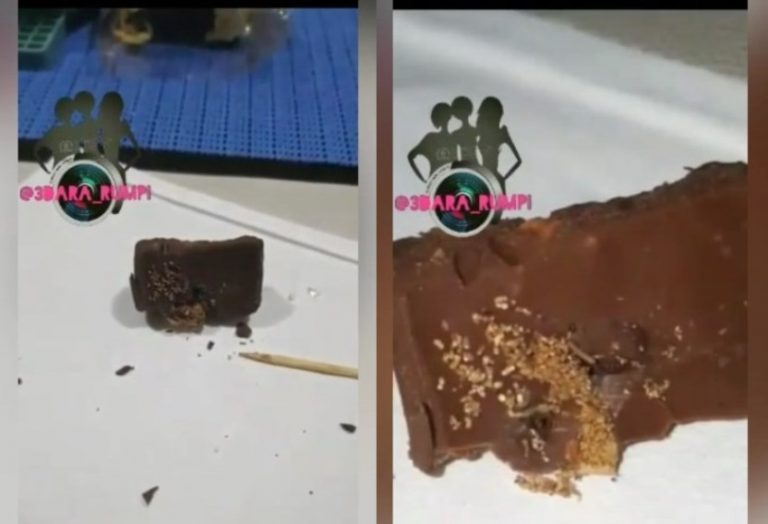 Beli coklat orang ini temukan sesuatu menjijikan didalamnya yakin Valentine mau ngasih ini ke pacar
