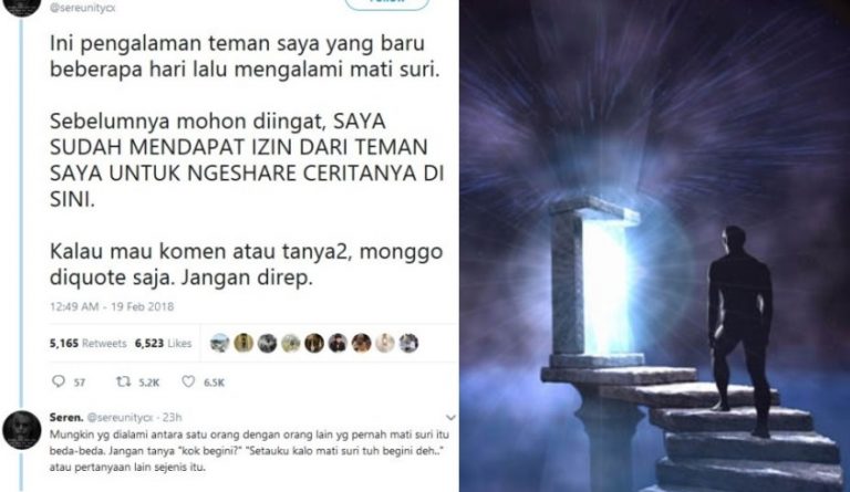 Cerita netizen tentang temannya yang pernah mati suri ini viral netter lain dibikin merinding