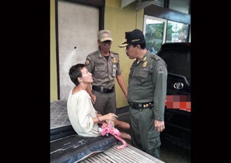 Diduga kehabisan uang saat berlibur bule Rusia ngamuk di Bali