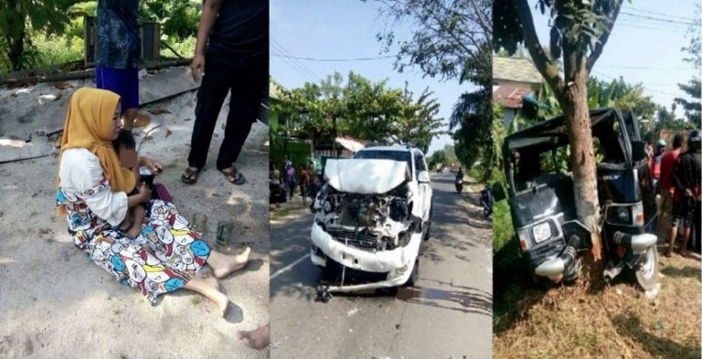 Dilema rumah tangga gara gara tergoda pelakor istri sah tabrak suami hingga luka parah