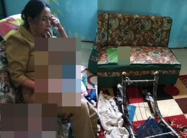 Gara gara anaknya disuruh buat surat pernyataan kepala sekolah dianiaya wali murid hingga berlumuran darah