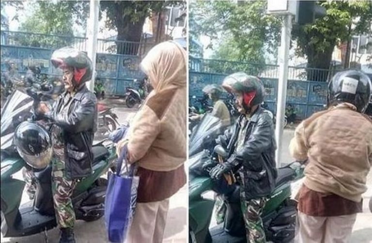 Gara gara pakai seragam begini driver ojol ini viral bikin penumpangnya merasa aman