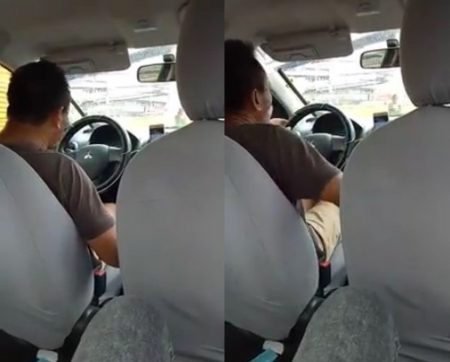 Naik taksi online terjebak macet pria ini kaget melihat yang dilakukan sang driver