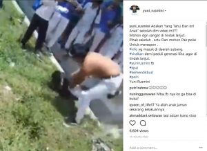 Beredar video dua siswa SMP duel ala gladiator, yang dilakukan teman-temannya malah bikin geram