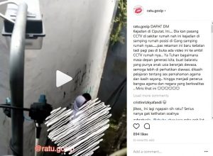 Miris, dua pelajar ini terekam CCTV lagi asyik 'begituan' di gang sempit