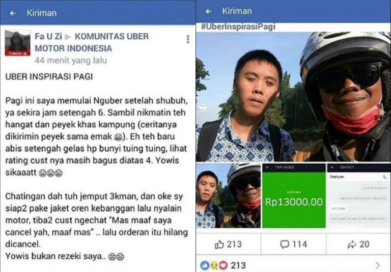 Dapat penumpang tunanetra cerita driver ojol ini bikin air mata bercucuran