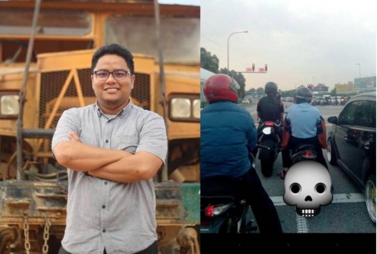 Ngeri pria ini ungkap bahaya pakai jaket terbalik saat naik motor