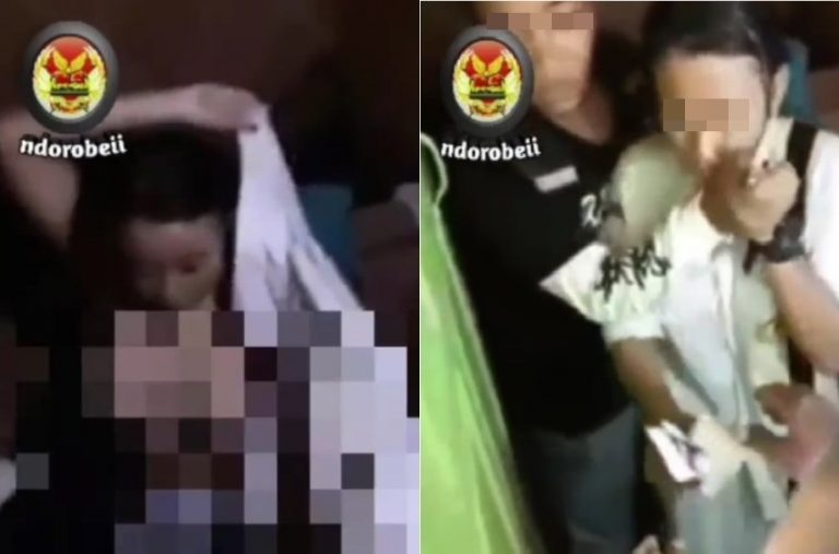 Pasangan pelajar ini dicyduk warga lagi berduaan di kamar mandi masjid kerja bakti bro