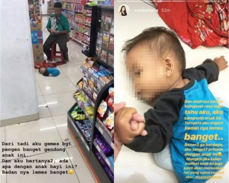 Sempat hebohkan publik lantaran tergeletak lemas di lantai minimarket begini kondisi bayi Ucok sekarang