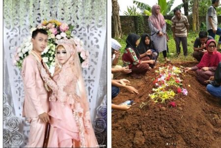 Suamiku selamat jalan postingan pengantin baru ini viral di medsos yang sabar ya mbak
