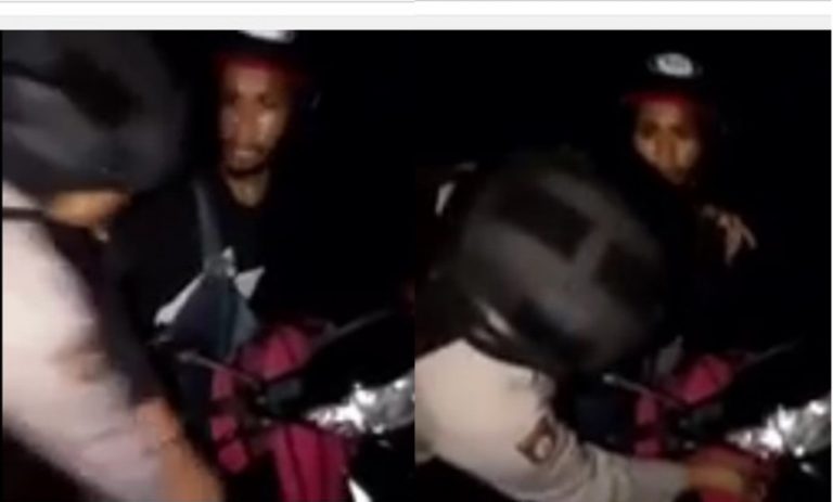 Terjaring razia tengah malam tingkah pengendara motor ini bikin ngakak aku polisi bulan sabit