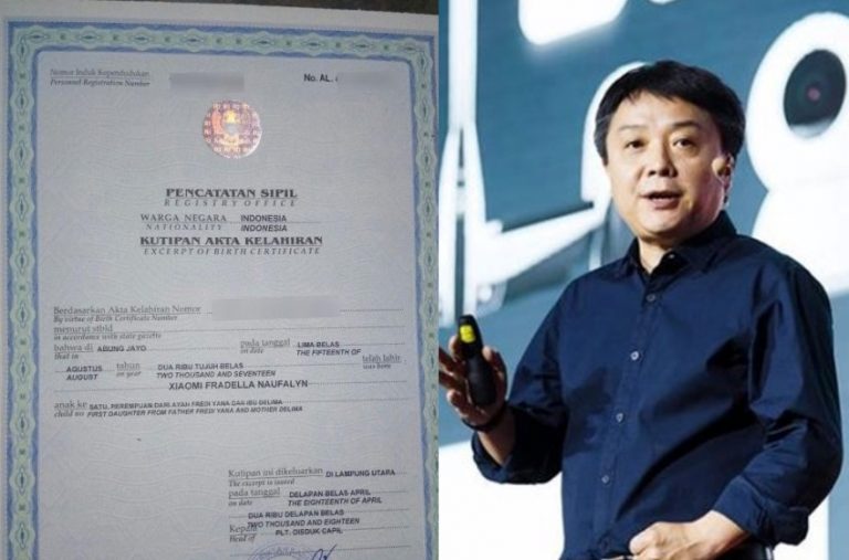 Bayi asal Lampung ini dinamai Xiaomi presiden merek ponsel ternama itu beri respon tak terduga