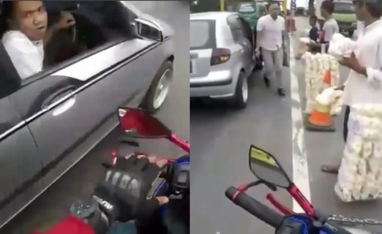 Ditegur karena nggak mau beri jalan untuk ambulance pria ini malah marah dan ngaku TNI