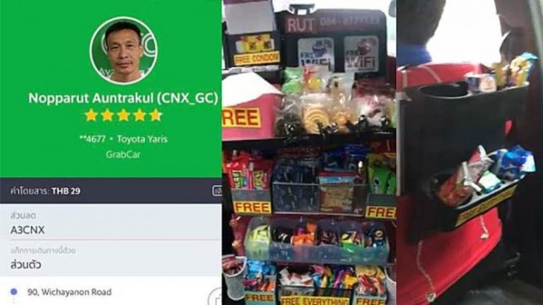 Menyediakan camilan hingga wifi gratis taksi online ini viral sayangnya bukan di Indonesia