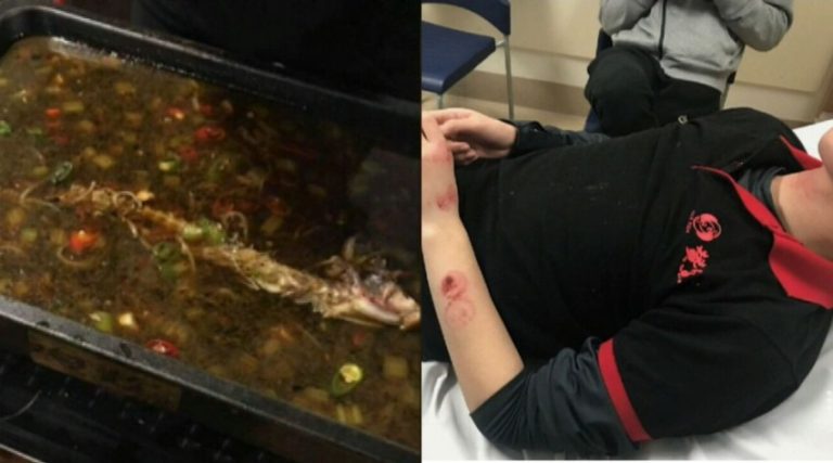 Pesan ikan utuh datangnya cuma setengah wanita ini gigit pelayan restoran